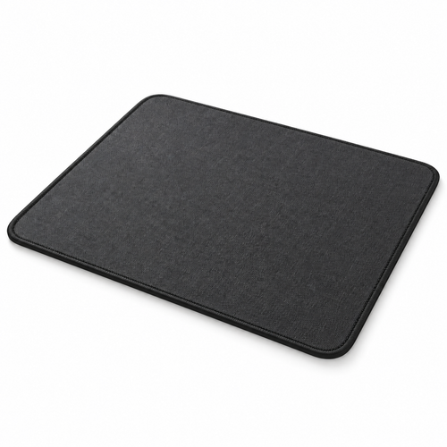 🖱️ Minimalist Black Mouse Pad | Desk Accessories | Home Office & Computer Setup