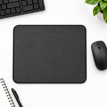 🖱️ Minimalist Black Mouse Pad | Desk Accessories | Home Office & Computer Setup