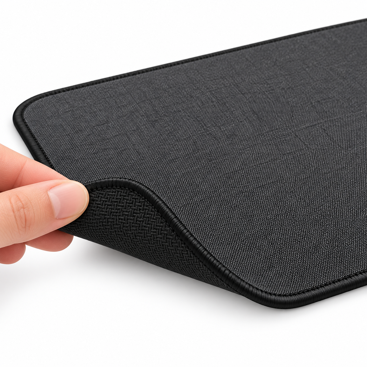 🖱️ Minimalist Black Mouse Pad | Desk Accessories | Home Office & Computer Setup