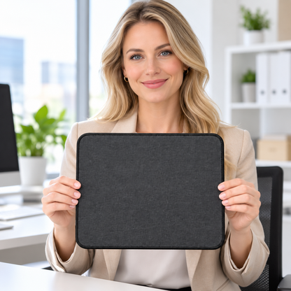 🖱️ Minimalist Black Mouse Pad | Desk Accessories | Home Office & Computer Setup