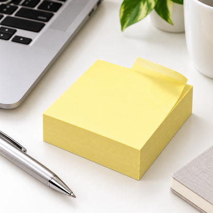 🟨 Yellow Sticky Notes | Quick Reminders | Office, Study & Daily Planning
