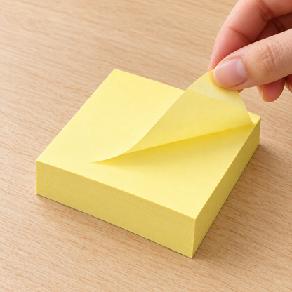 🟨 Yellow Sticky Notes | Quick Reminders | Office, Study & Daily Planning