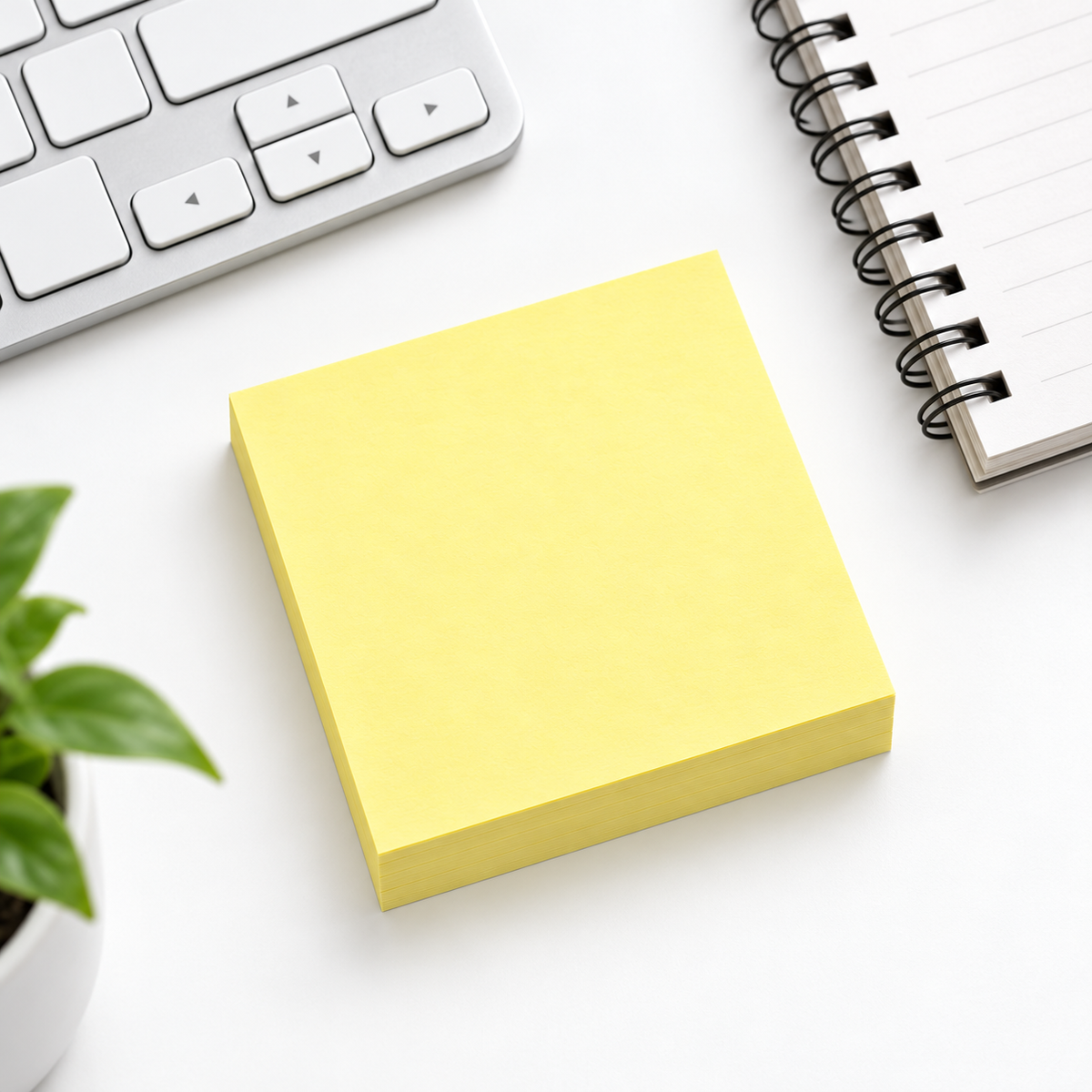 🟨 Yellow Sticky Notes | Quick Reminders | Office, Study & Daily Planning
