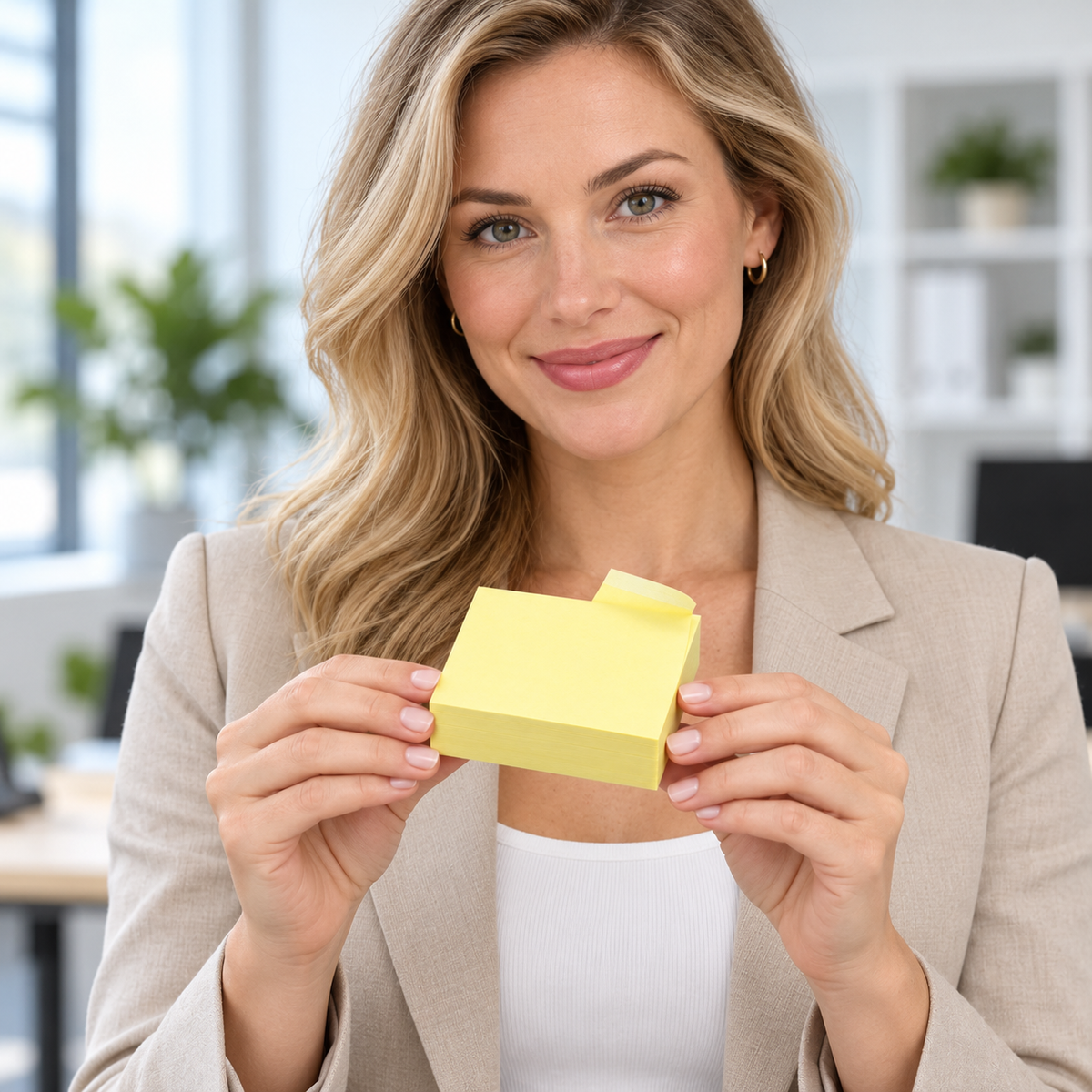🟨 Yellow Sticky Notes | Quick Reminders | Office, Study & Daily Planning