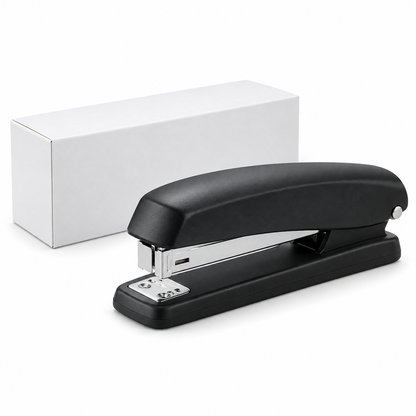 🔩 Black Stapler | Everyday Office Essential | Simple & Efficient Paper Binding