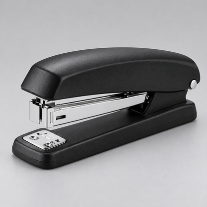 🔩 Black Stapler | Everyday Office Essential | Simple & Efficient Paper Binding