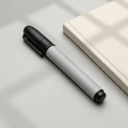 🖊️ Gray & Black Marker Pen | Everyday Writing | Office, Study & Creative Notes