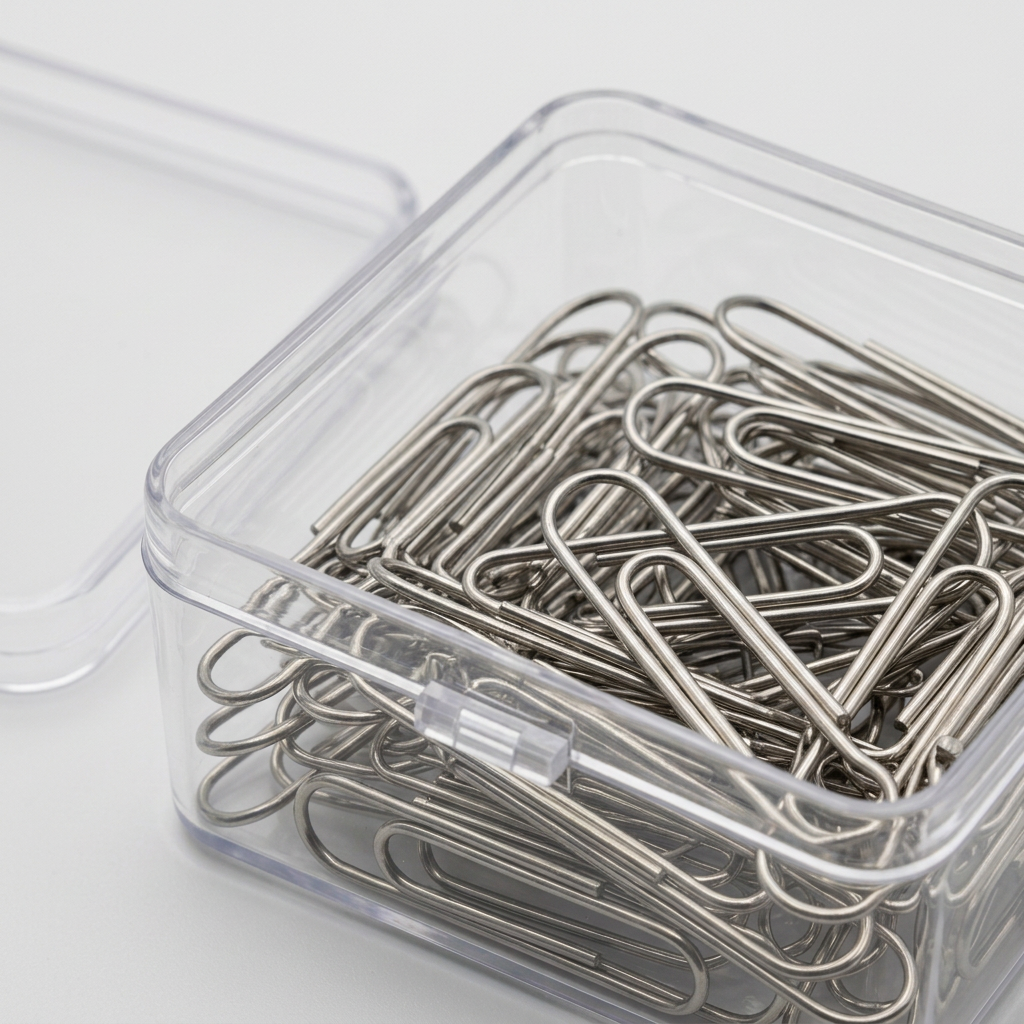 📎 Metal Paper Clips | Document Organization | Everyday Office & School Supplies