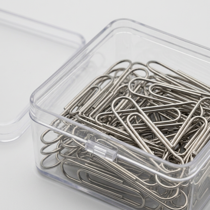 📎 Metal Paper Clips | Document Organization | Everyday Office & School Supplies