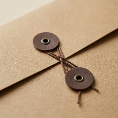 ✉️ Kraft Paper Document Envelope | Vintage Style | Office & File Organization