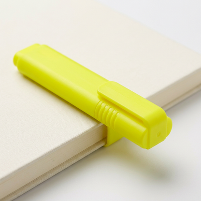 🖍️ Neon Yellow Highlighter | Bold Marking | Study, Office & Note Organization