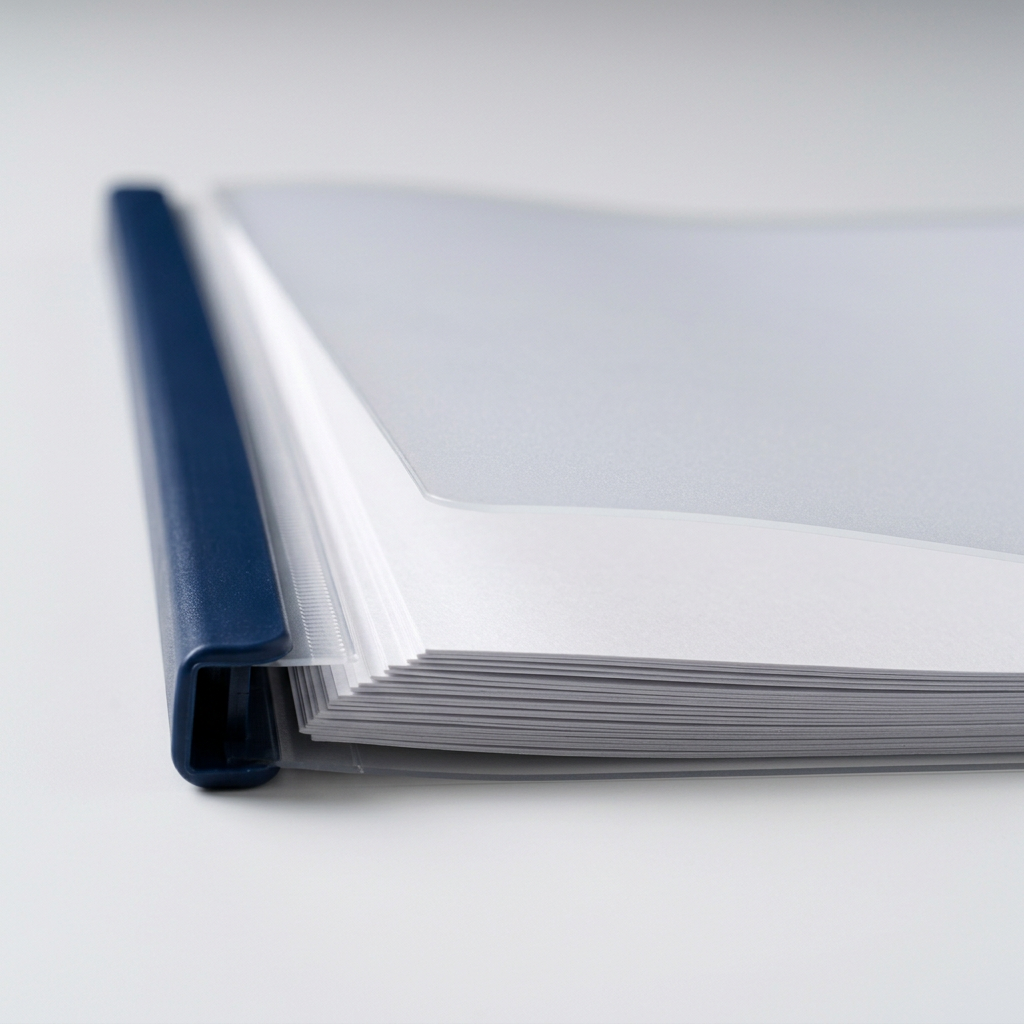 📄 Clear Document Folder | Minimalist Office Organization | Everyday File Storage