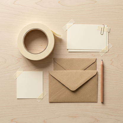 ✨ Beige Masking Tape | Easy to Use | Made for Crafts and Everyday Projects