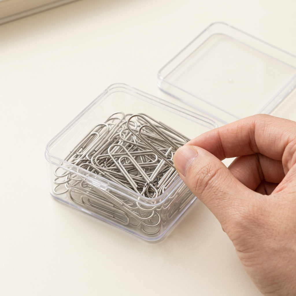 📎 Metal Paper Clips | Document Organization | Everyday Office & School Supplies