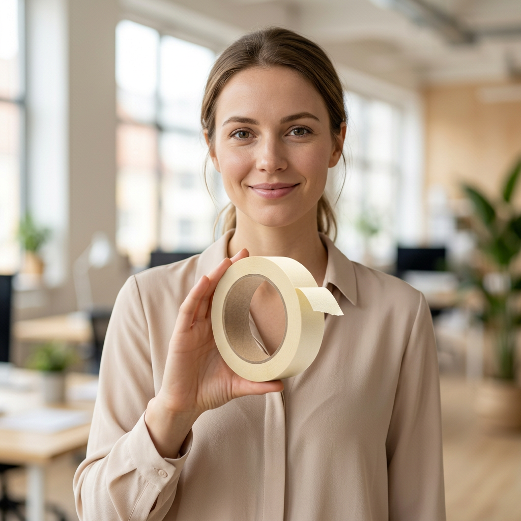 ✨ Beige Masking Tape | Easy to Use | Made for Crafts and Everyday Projects