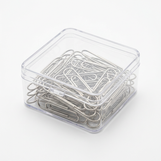 📎 Metal Paper Clips | Document Organization | Everyday Office & School Supplies