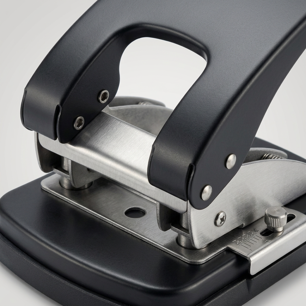 📚 Heavy-Duty Metal Hole Punch | Precise Paper Punching | Organized Filing