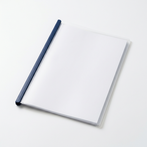 📄 Clear Document Folder | Minimalist Office Organization | Everyday File Storage